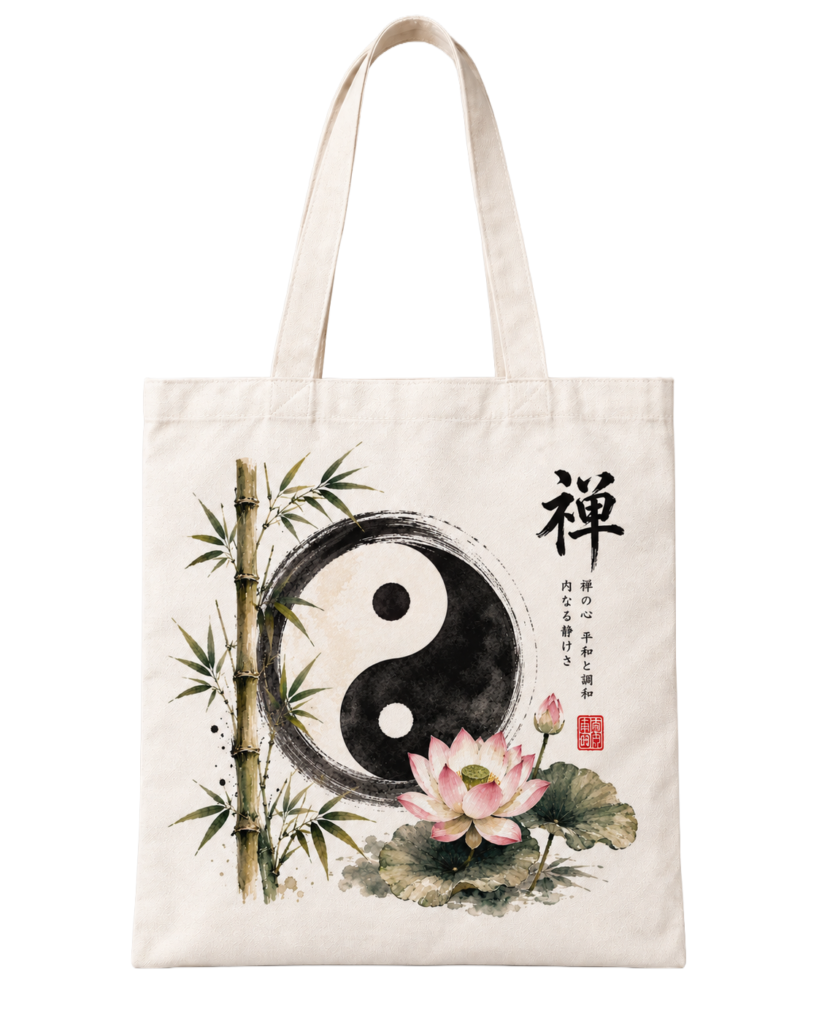 Bamboo YinYang Lotus