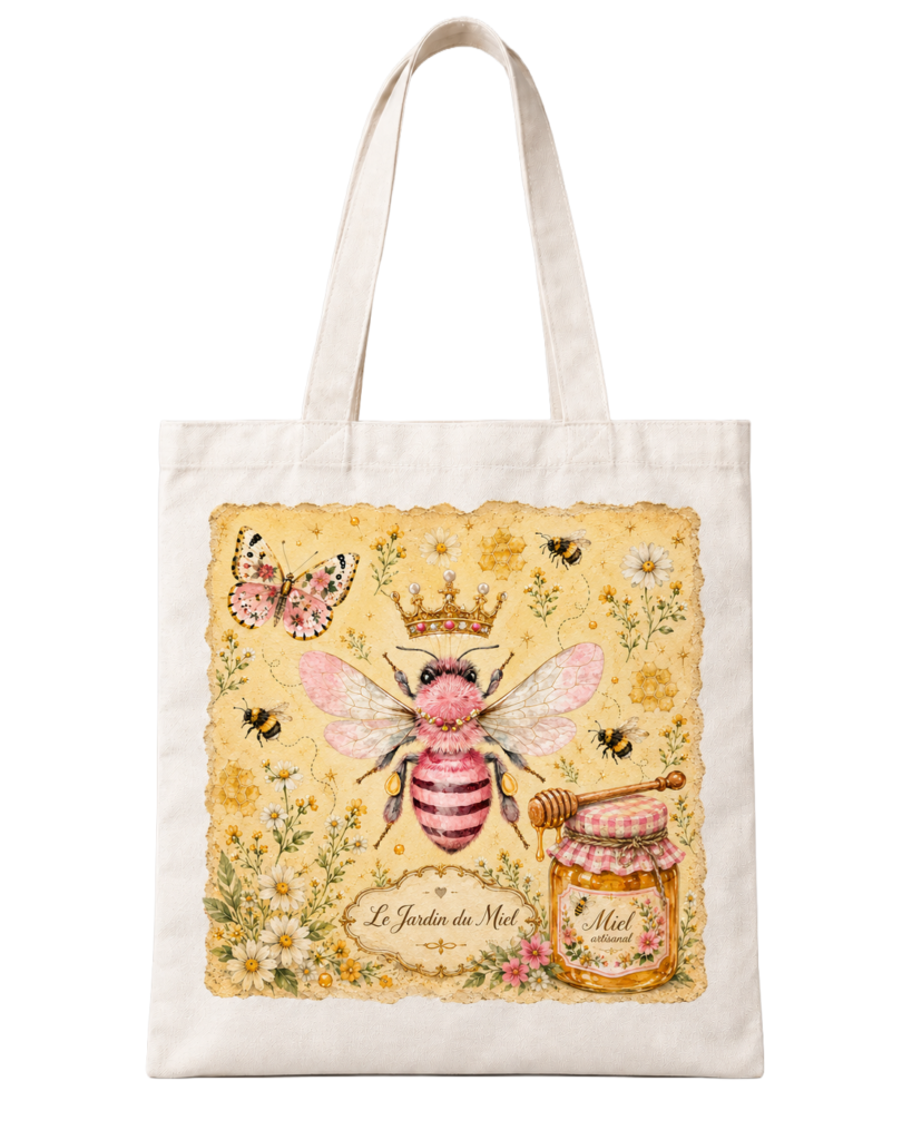 Vintage Bee and Honey