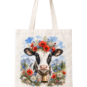Alpine Cow Floral