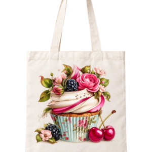 Berry Floral Cupcake
