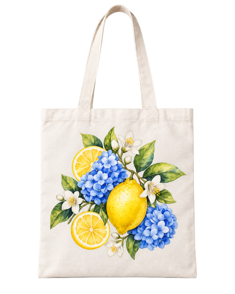 Lemon and Hydrangea