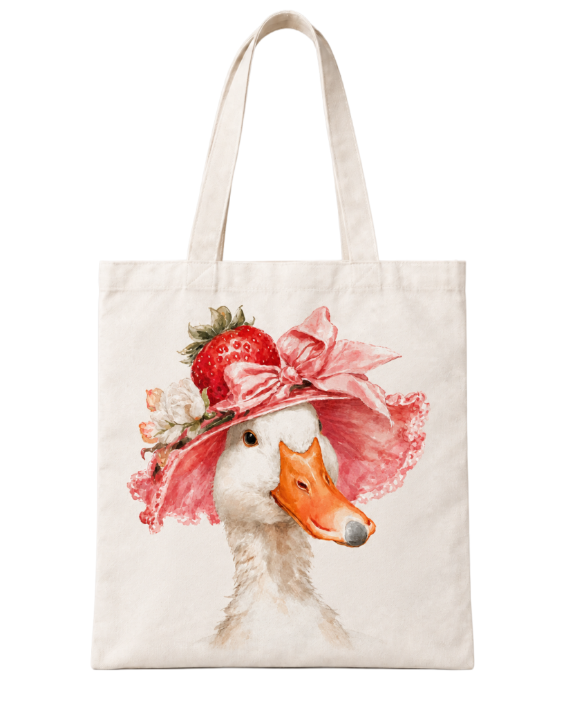 Strawberry Hat Duck